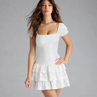 Puff Sleeve Dress