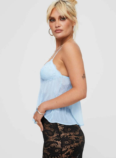EFFINI Laced Pleat Top EFFINI