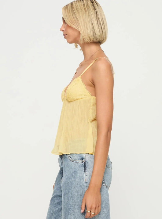 EFFINI Laced Pleat Top EFFINI