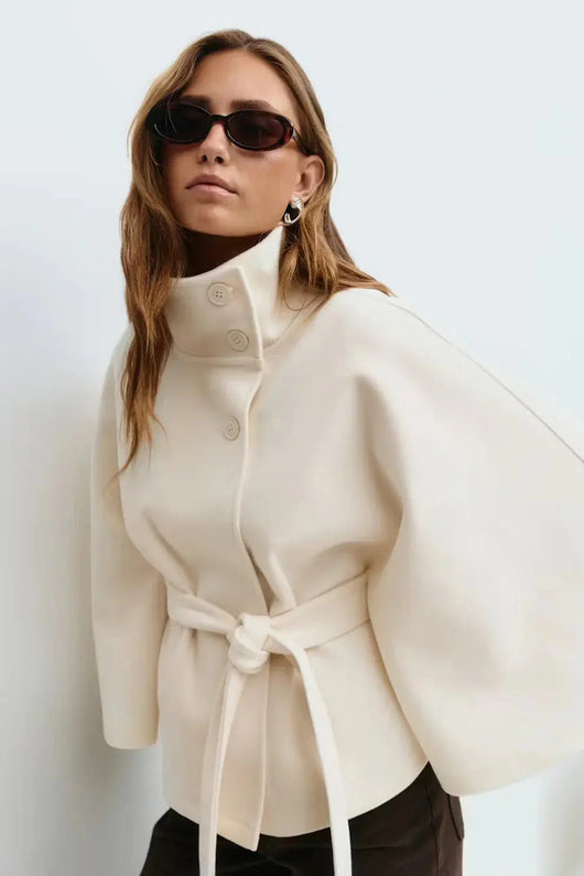 Effini Belt Cape Jacket EFFINI
