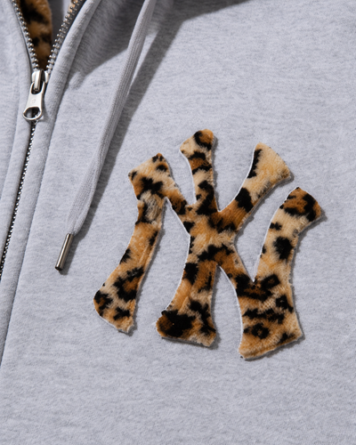 Leopard Print X Yankee Hoodie