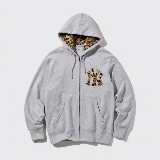Leopard Print X Yankee Hoodie